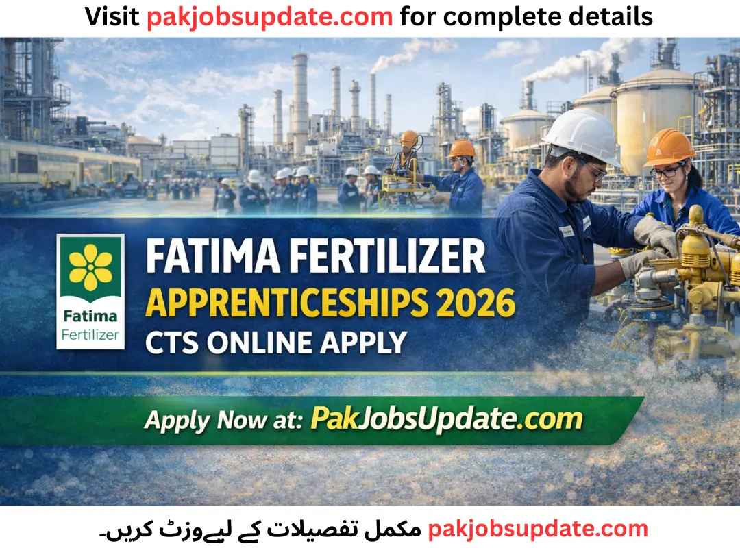Fatima Fertilizer Apprenticeships 2026 CTS Online Apply