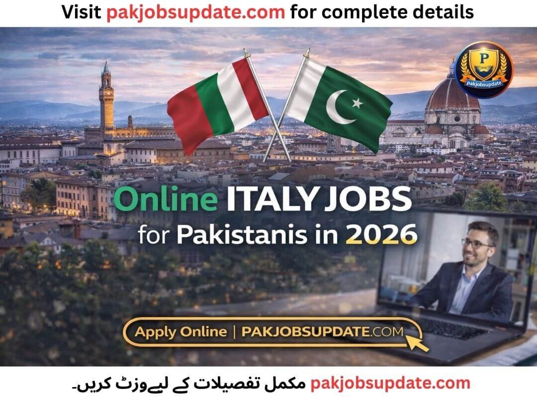 Online Italy jobs for Pakistanis in 2026