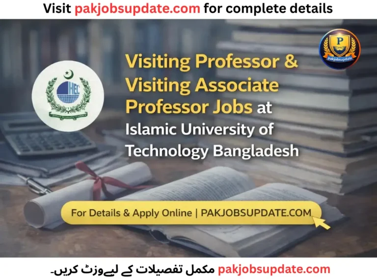 Latest Jobs in Islamic University of Technology Bangladesh 2026 Apply Online