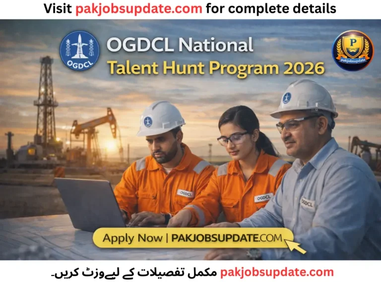 OGDCL National Talent Hunt Program 2026 Admission Form IBA Sukkur – NTHP Latest Scholarships