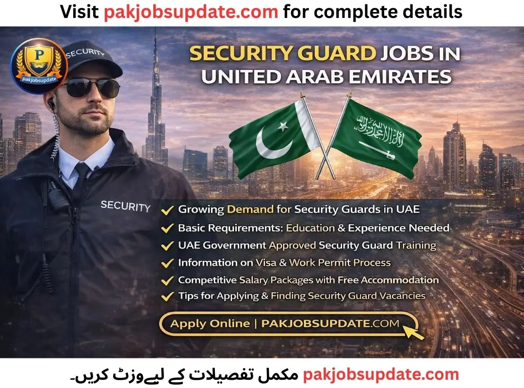 Security Guard Jobs in United Arab Emirates 2026