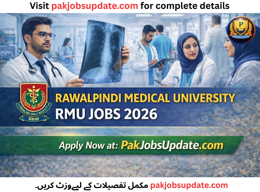Rawalpindi Medical University (RMU) Jobs 2026