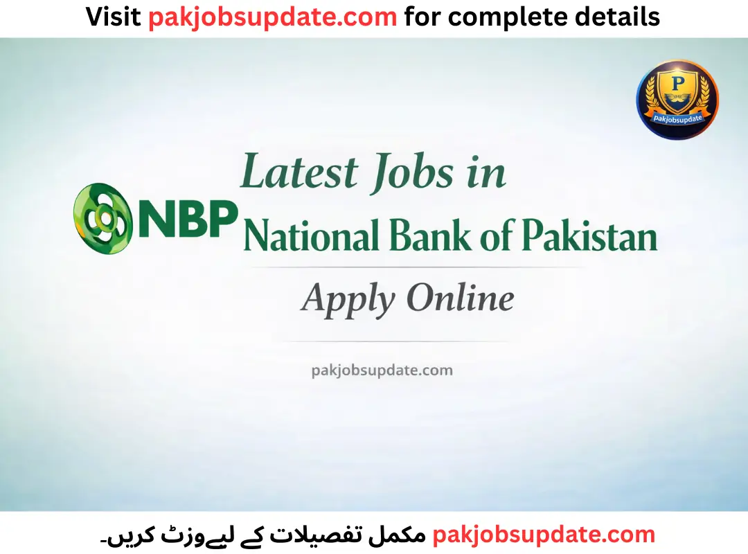 Latest Jobs in National Bank of Pakistan Apply Online