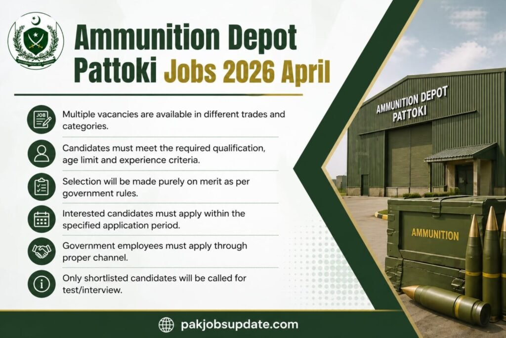 USM Labour Naib Qasid Fireman & Others Pakistan Army Latest Jobs