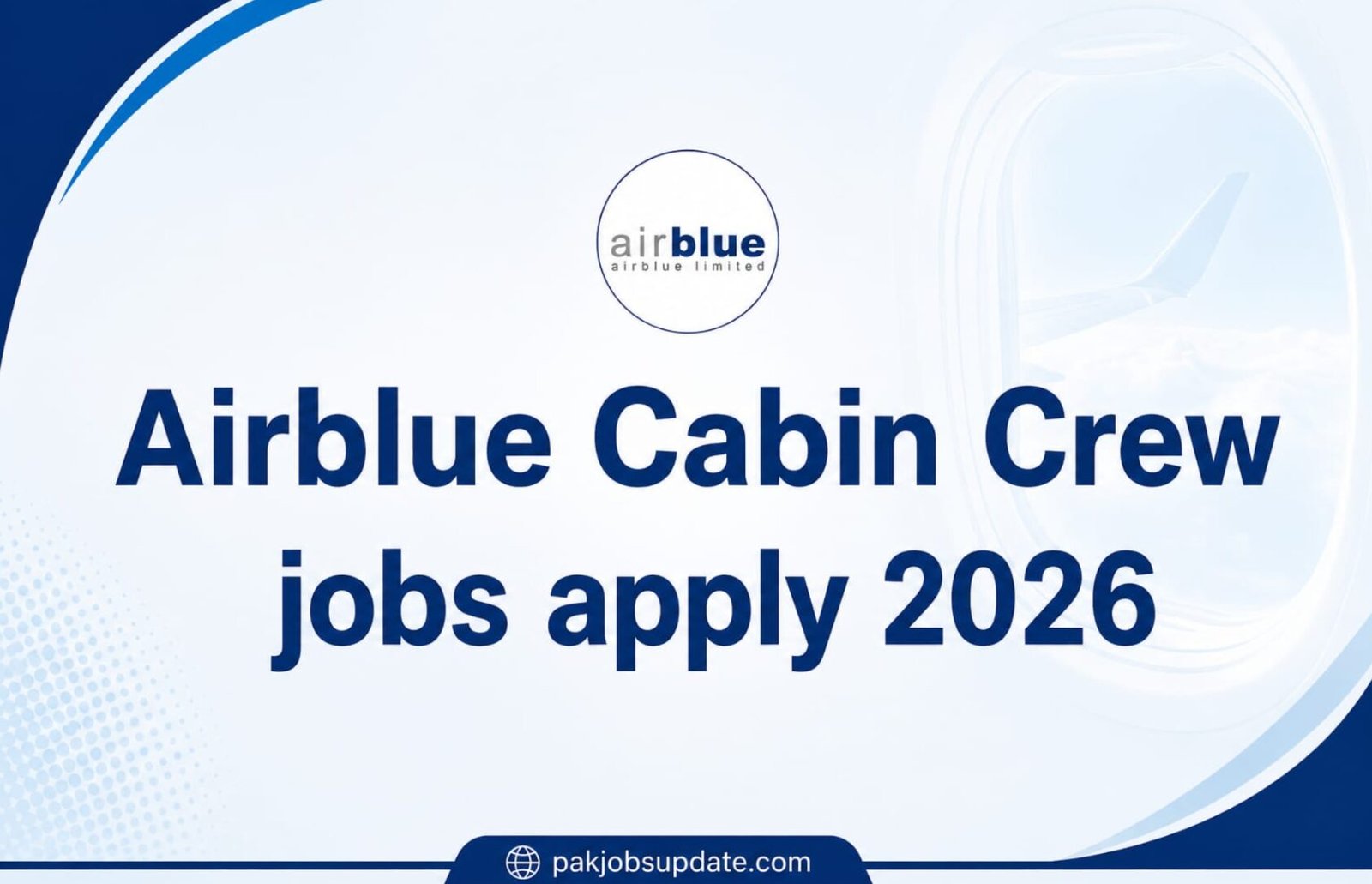 Airblue Cabin Crew jobs