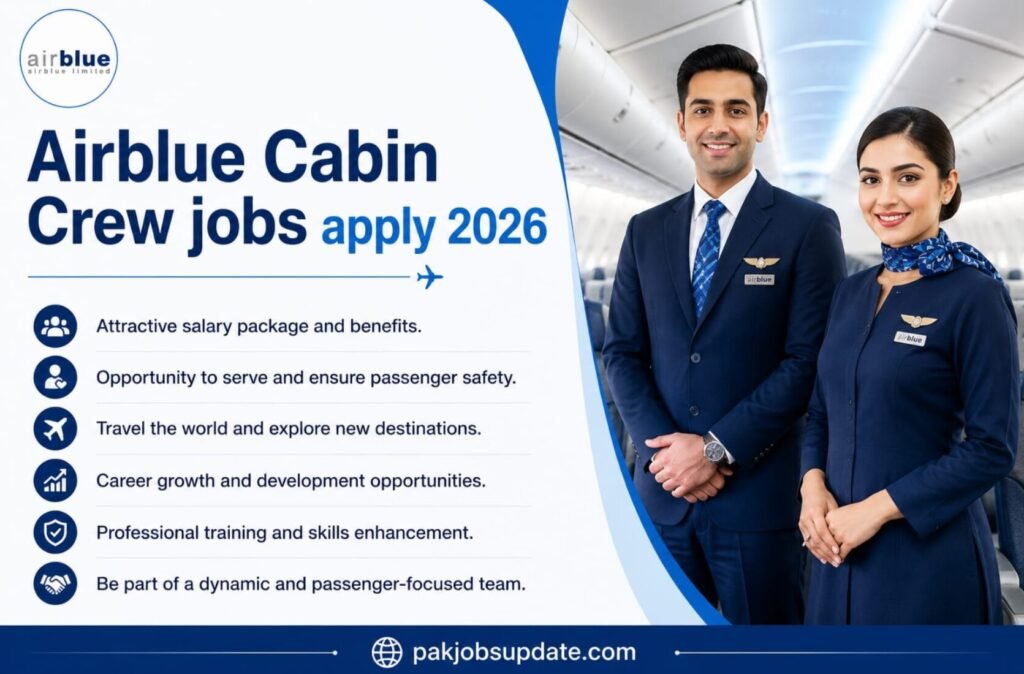 Airblue Cabin Crew Walk-in Interview 2026