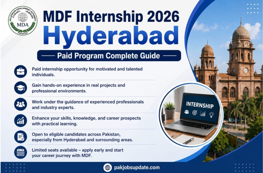 paid internships in Pakistan 2026
