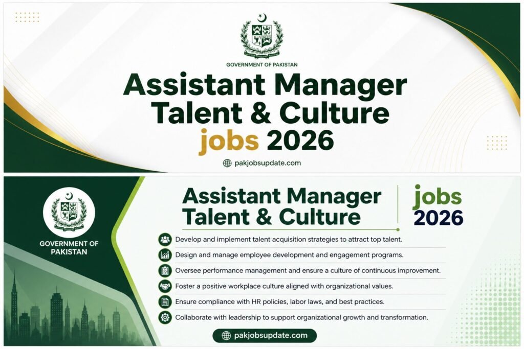 Assistant Manager Talent & Culture MMBL latest job 2026 