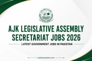 AJK Legislative Assembly Secretariat Jobs 2026 Latest Government Jobs In Pakistan