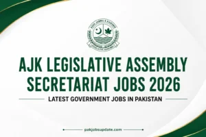 AJK Legislative Assembly Secretariat Jobs 2026 Latest Government Jobs In Pakistan