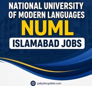 Numl university jobs 2026