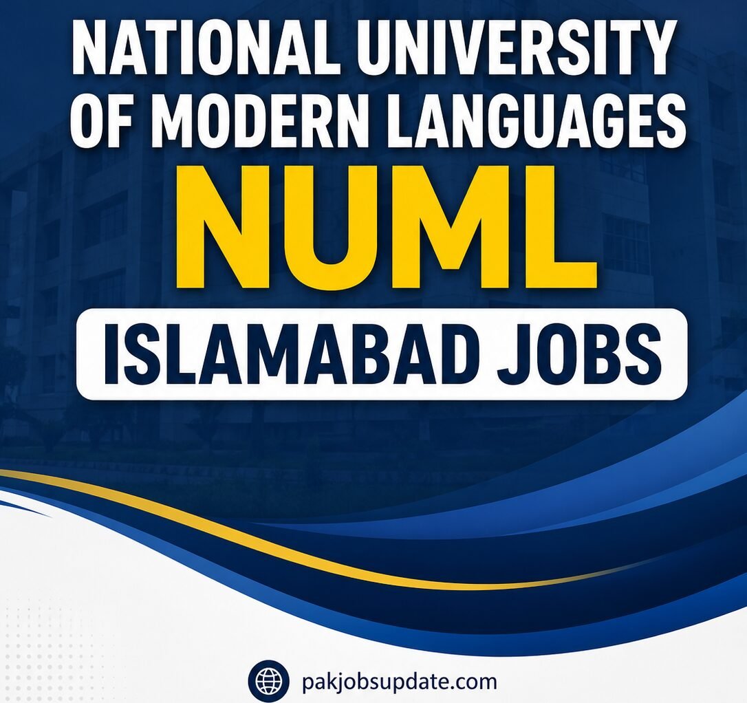 Numl university jobs 2026