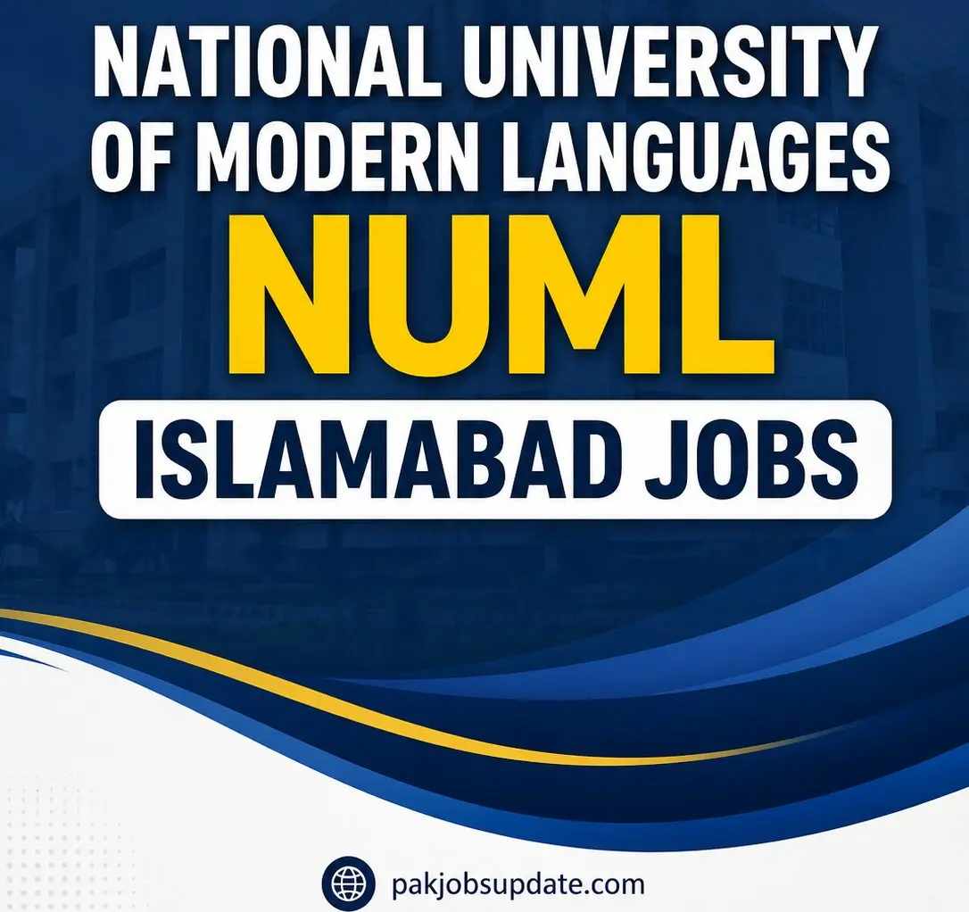 Numl university jobs 2026