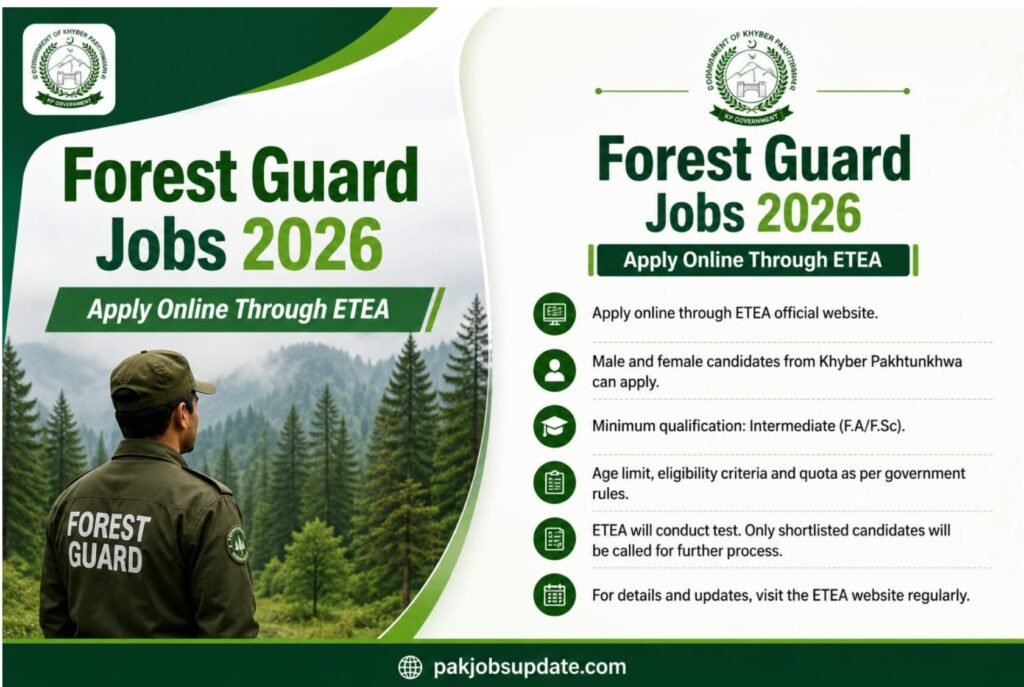 ETEA Ability Test forest guards
