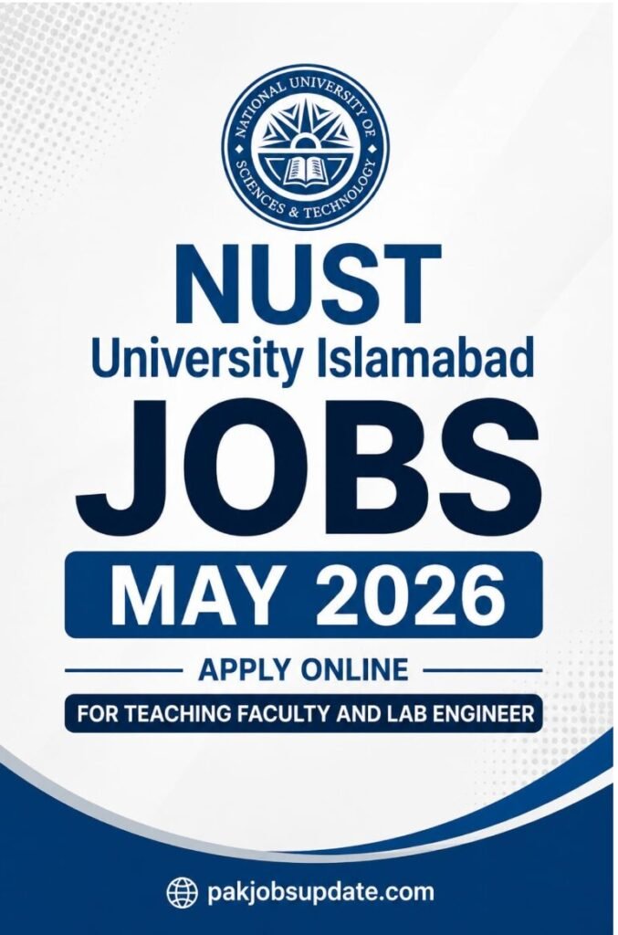 NUST Jobs 2026