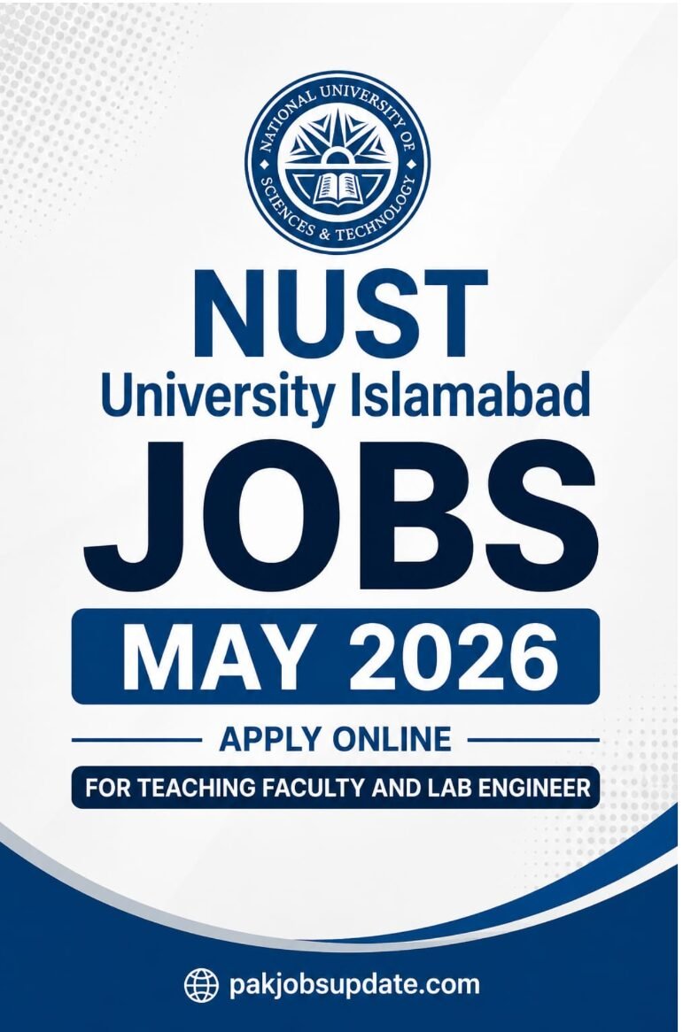 NUST Jobs 2026