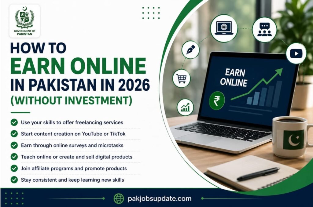 online earning Pakistan 2026
