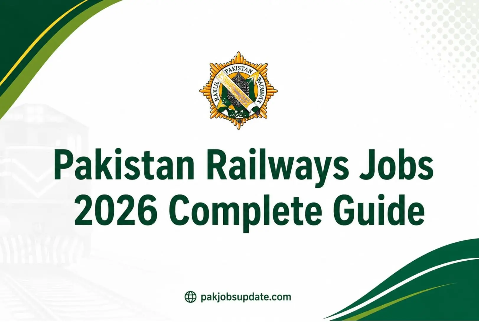 Pakistan Railways Jobs 2026