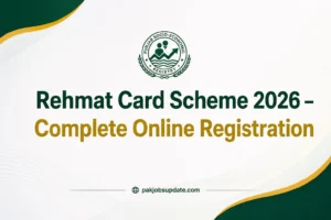 Rehmat Card Scheme 2026 Complete Online Registration Guide