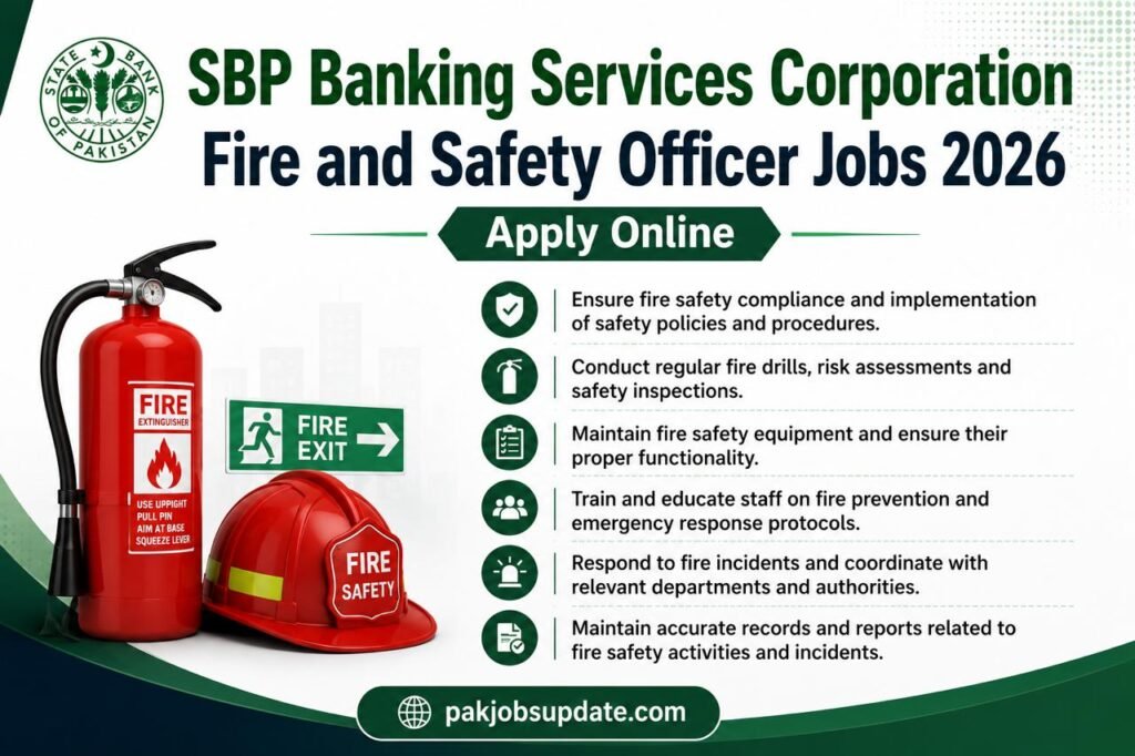 SBP Fire and Safety Officer Jobs 2026 Apply Online for Experienced Engineers