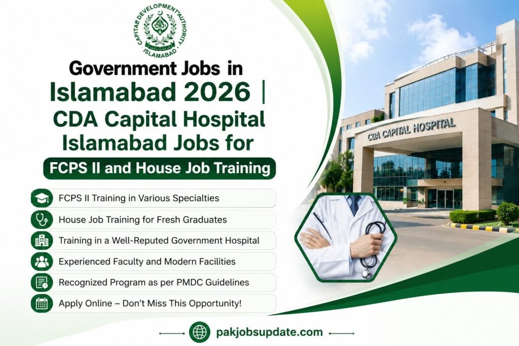 House Job Training Islamabad