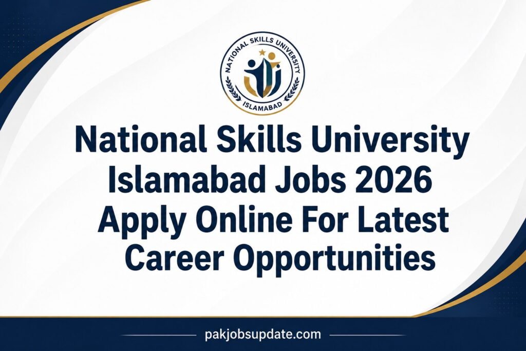 National Skills University jobs