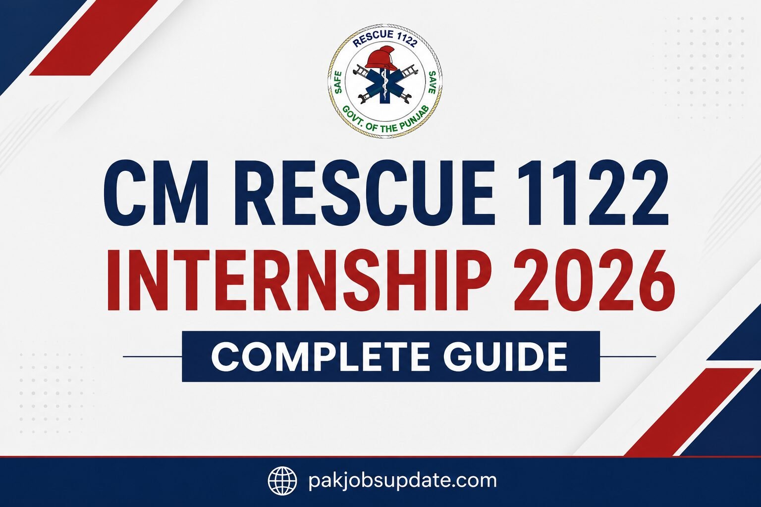 rescue 1122 Internship Program 2026