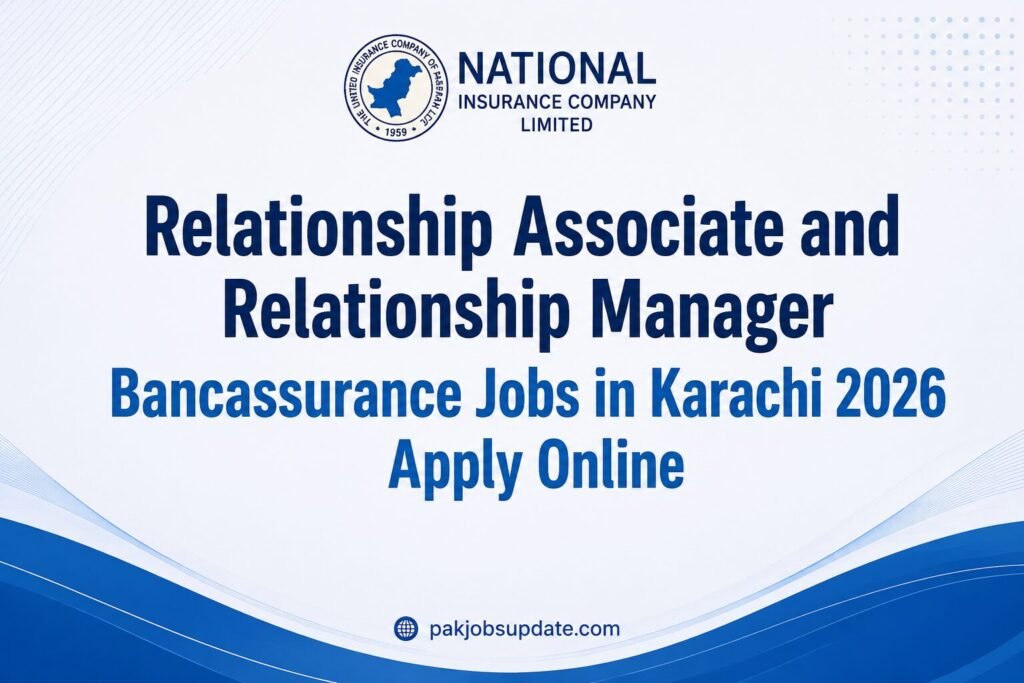 Bancassurance Jobs Karachi