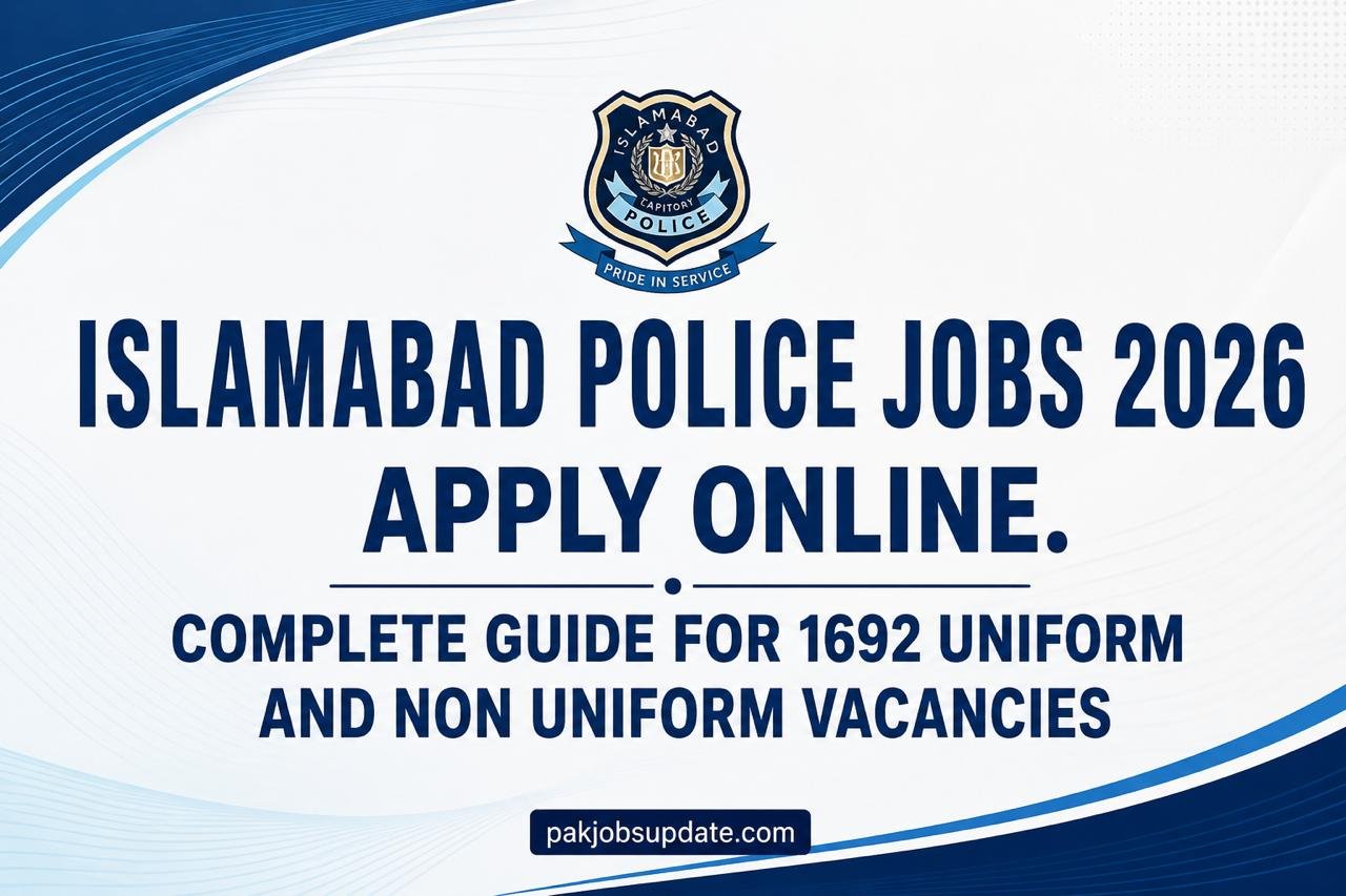 Islamabad Police Job
