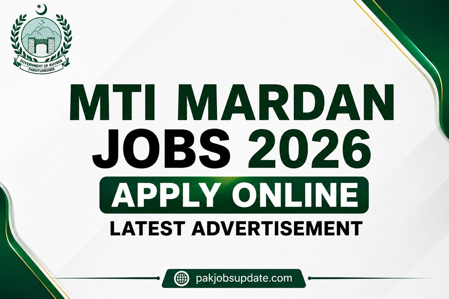 MTI Mardan Jobs 2026