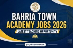Bahria Town Academy Job