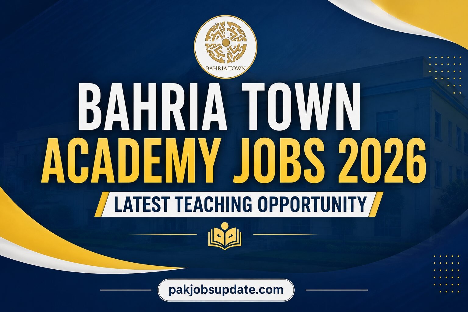 Bahria Town Academy Job