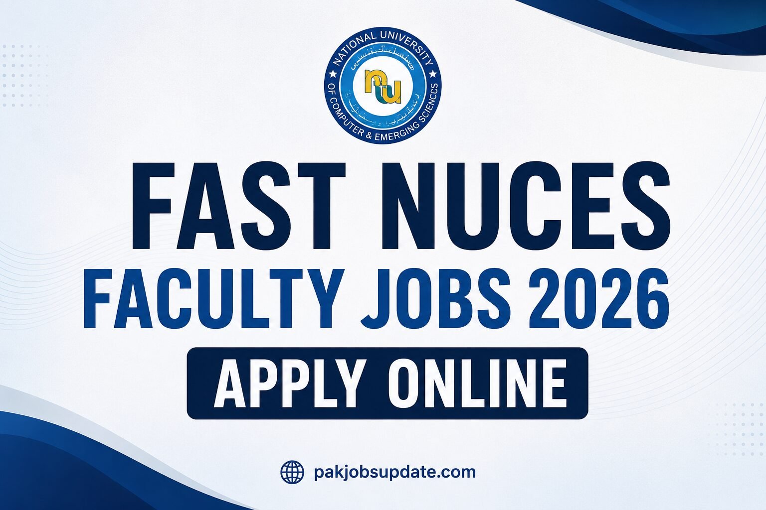 FAST NUCES Faculty Jobs