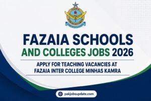 Fazaia Schools and Colleges job
