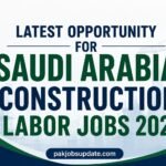 Saudi Arabia Construction Labor Jobs