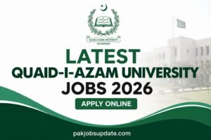 QAU Jobs 2026