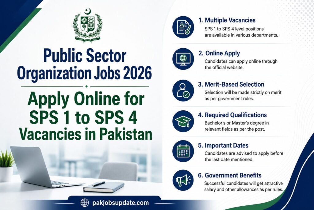 Technician I SPS 4 Public Sector Organization