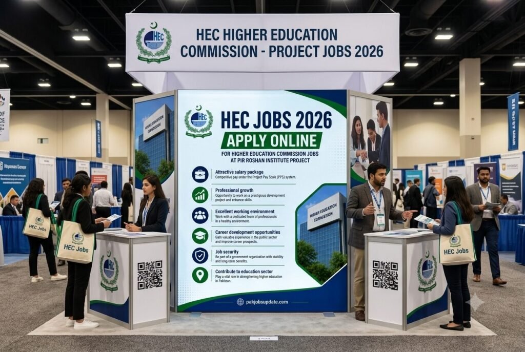 HEC Jobs 2026 Apply Online for Higher Education Commission Jobs at Pir Roshan Institute Project
