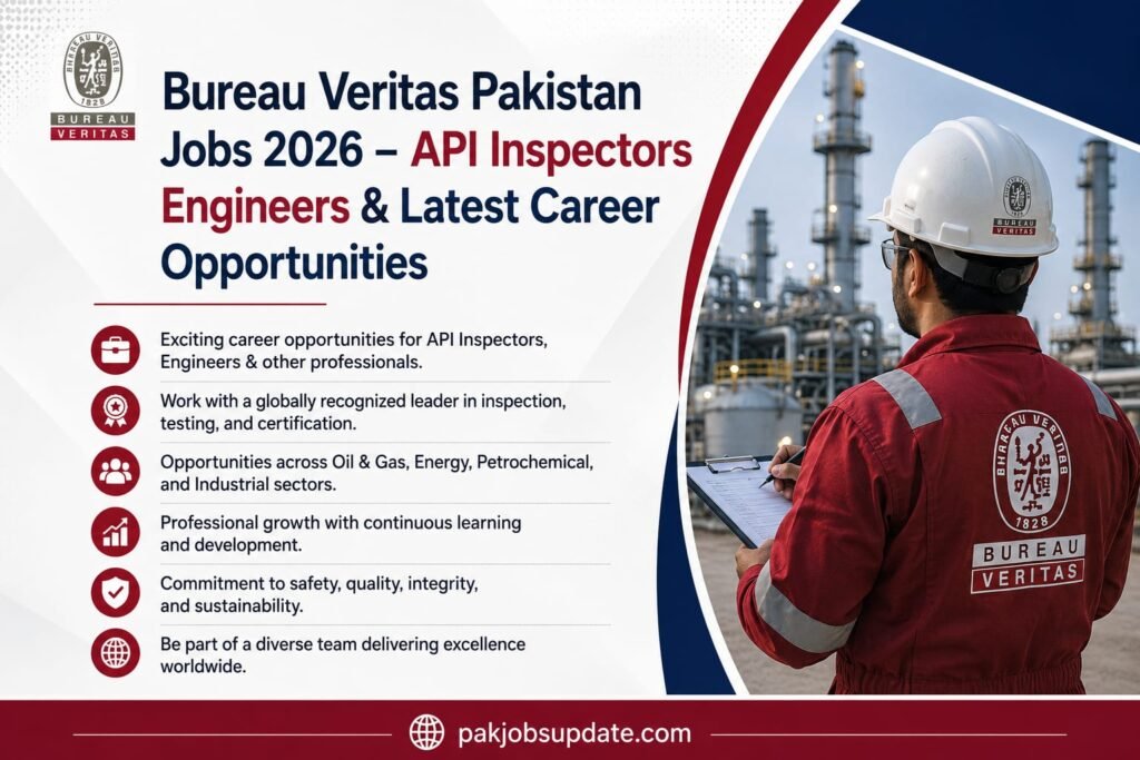 Bureau Veritas Pakistan Jobs 2026 – API Inspectors Engineers & Latest Career Opportunities