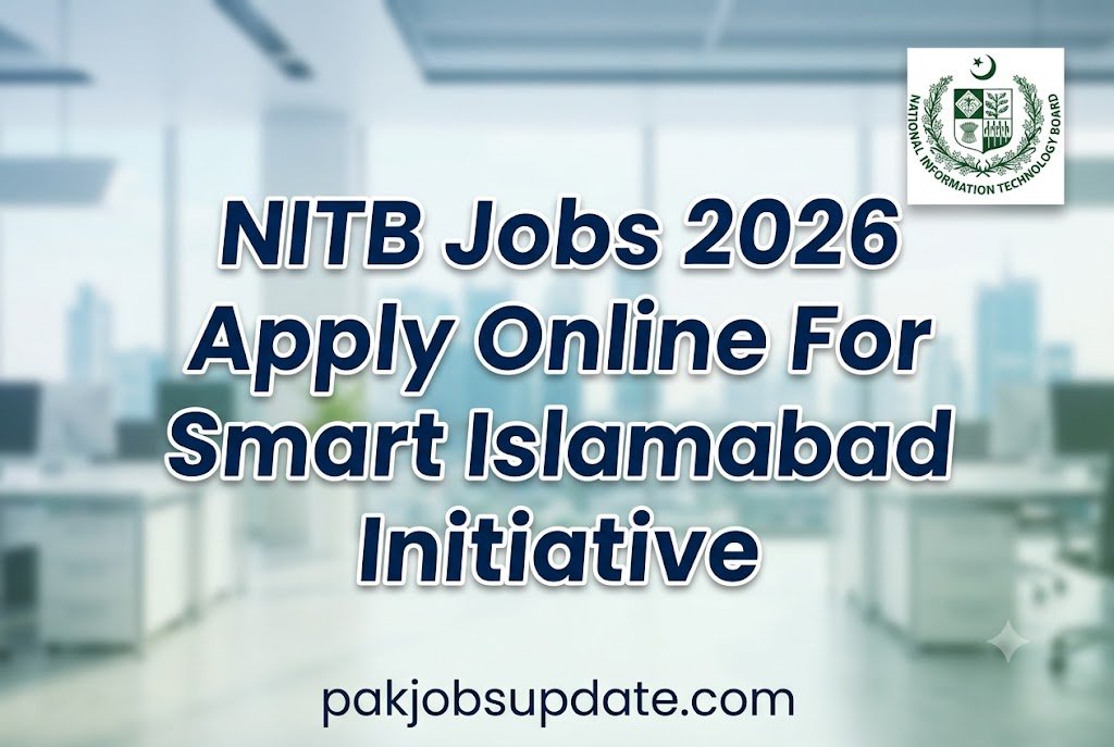 Islamabad Government NITB Jobs 2026