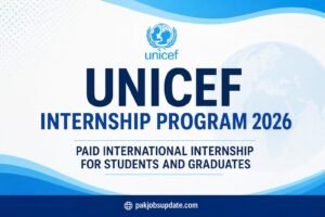UNICEF Internship Program 2026. Paid International Internship for Students and Graduates
