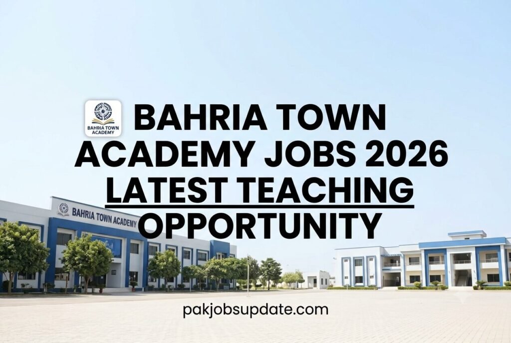 How to Apply for Bahria Town Academy Jobs