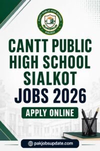 Cant Public Sialkot Jobs
