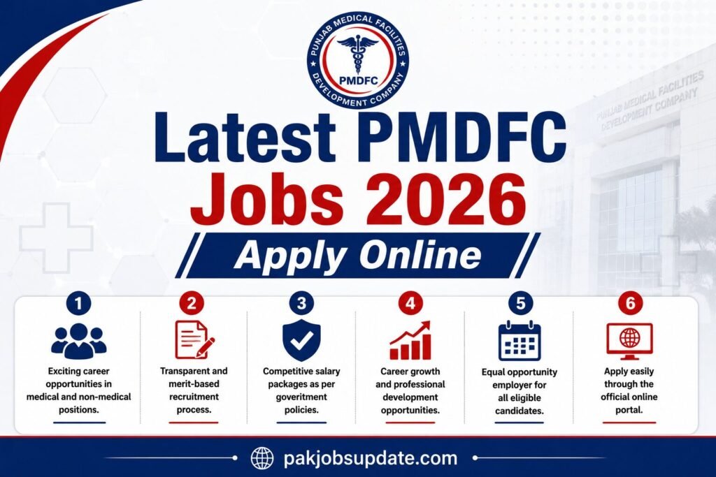 Latest PMDFC Jobs 2026 Apply Online