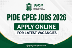 PIDE CPEC Jobs 2026