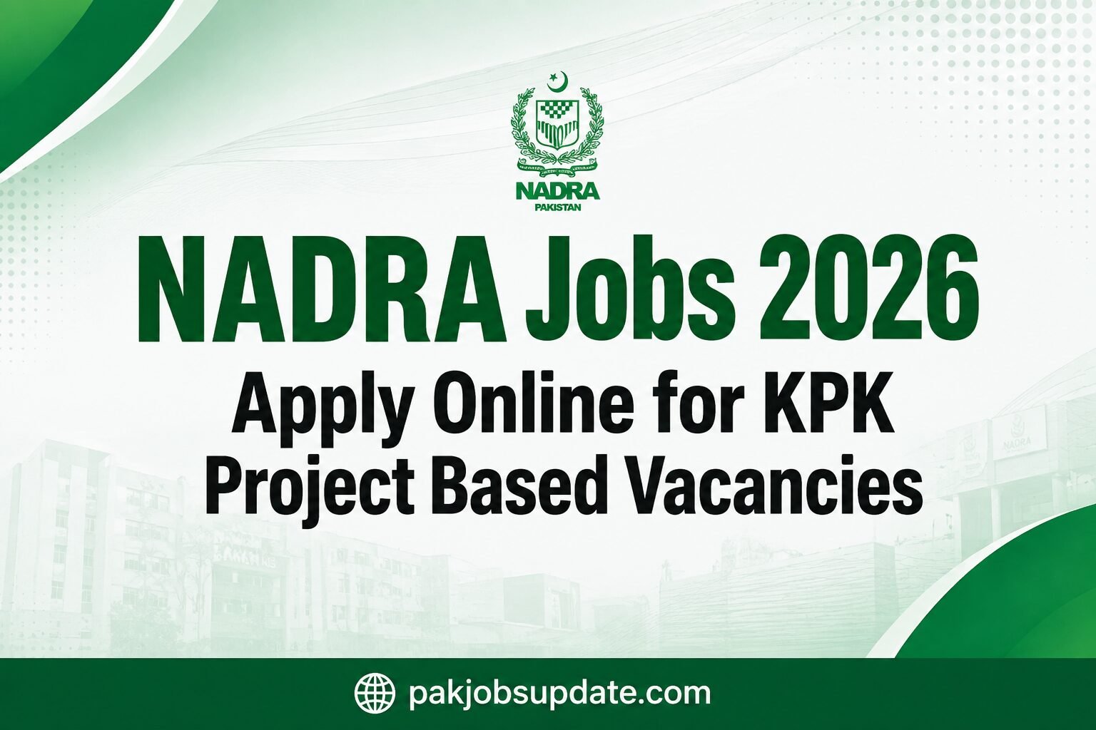 NADRA Jobs 2026